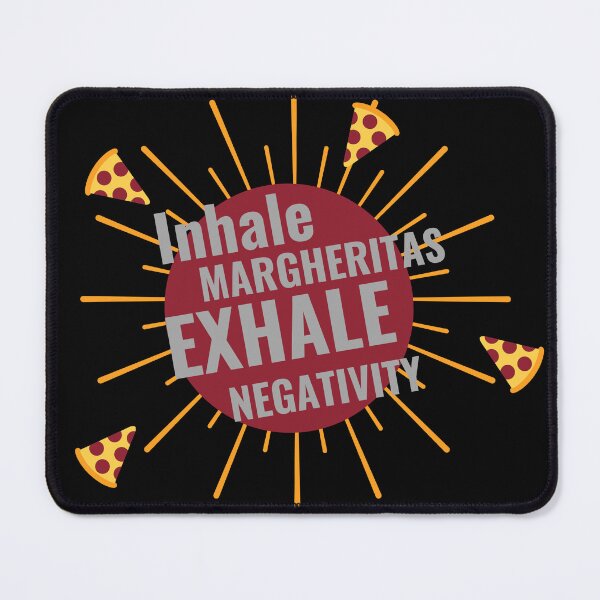 Item preview, Inhale margaritas, exhale negativity funny Margherita design designed and sold by t1n3333.