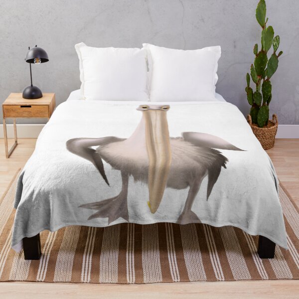 Item preview, Cute Pelican Drawing designed and sold by WeHeartAnimals.