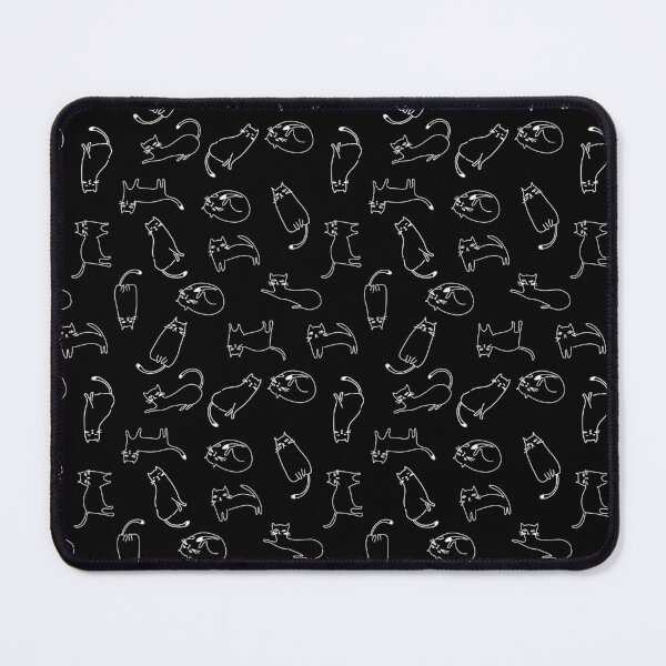 Item preview, Black Outline Cat Pattern designed and sold by CG Studio.