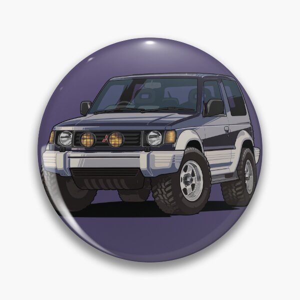 Item preview, Illustration Mitsubishi Pajero 4x4 SUV OFFROAD - Artwork - icon 90s designed and sold by SketchNinja.