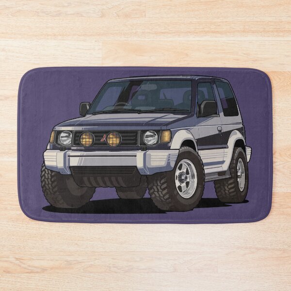 Item preview, Illustration Mitsubishi Pajero 4x4 SUV OFFROAD - Artwork - icon 90s designed and sold by SketchNinja.