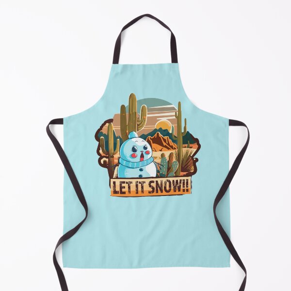 Item preview, Let it snow - snowman in the desert designed and sold by sabantha.