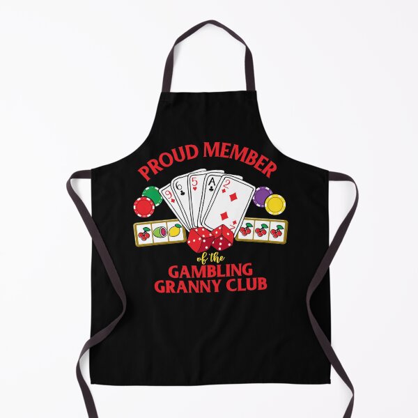 Item preview, Funny Gambling Casino Granny Club designed and sold by HotHibiscus.