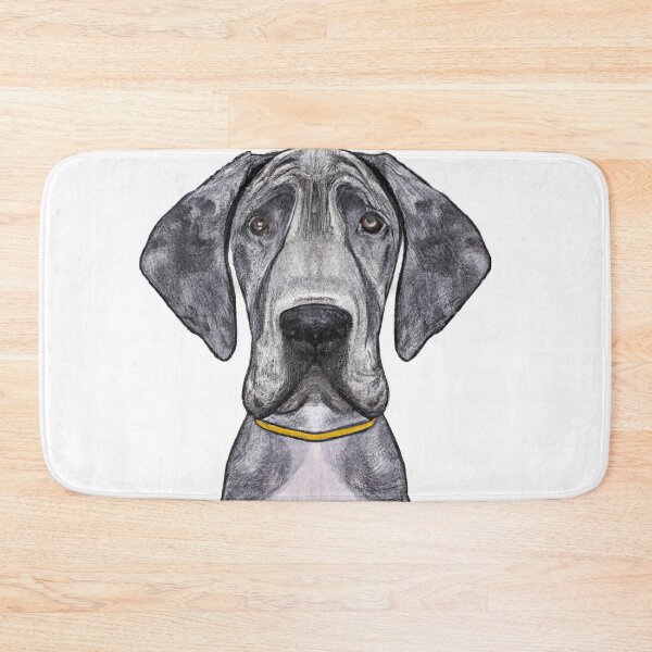 Item preview, Cute Great Dane Drawing designed and sold by WeHeartAnimals.