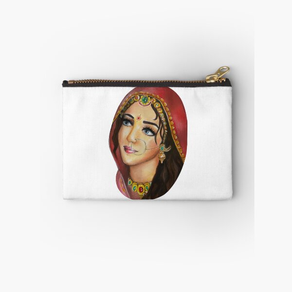 Item preview, Painting of a beautiful Indian woman designed and sold by Sticker-Palace-.