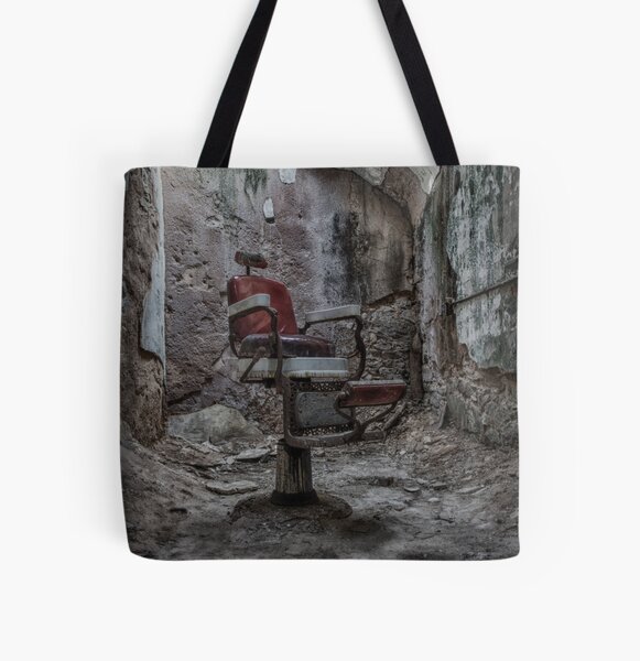 Demon Barber's Chair All Over Print Tote Bag