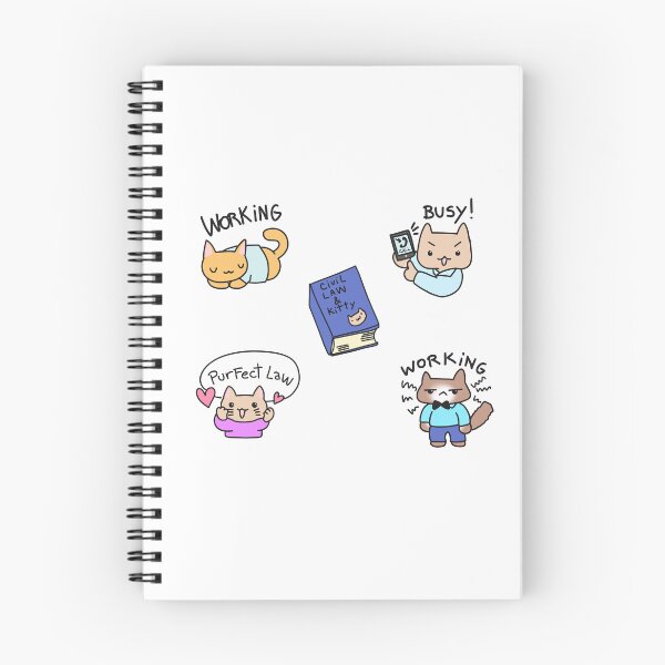 Item preview, Pack stickers cat Kitty lawyer adventures designed and sold by NicoNicopru.