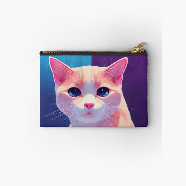 Item preview, Shorthair Colorpoint cat on bi-color background designed and sold by AppleElf.