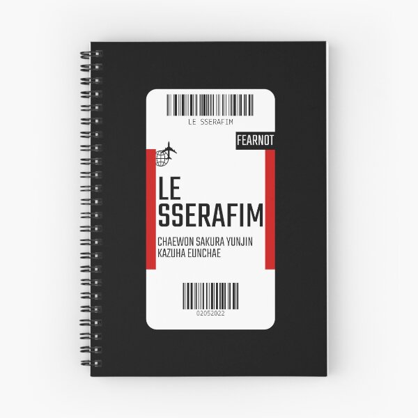 Item preview, Le Sserafim Boarding Pass designed and sold by puki-ycdi.