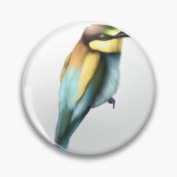 Item preview, Cute Bee-Eater Drawing designed and sold by WeHeartAnimals.