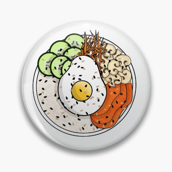 Item preview, Bibimbap Bowl designed and sold by honeybeepaper.