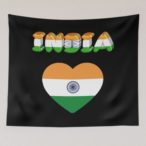 Item preview, I love India with heart designed and sold by Sticker-Palace-.