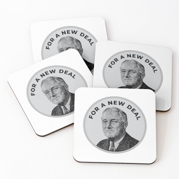 Item preview, FDR New Deal Franklin Roosevelt  designed and sold by The Junto Shop.