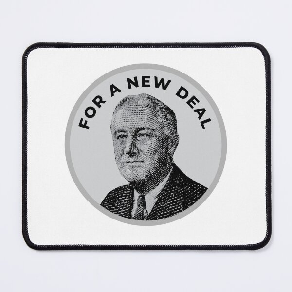 Item preview, FDR New Deal Franklin Roosevelt  designed and sold by The Junto Shop.