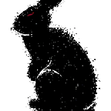 Artwork thumbnail, Angry Rabbit by DrawCreator