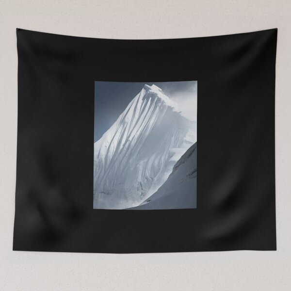 Item preview, Snow Leopard & Mt Pumori designed and sold by ritusdesigns.