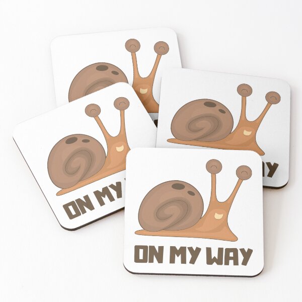 Item preview,  On My Way Funny Snail designed and sold by trendingatees.