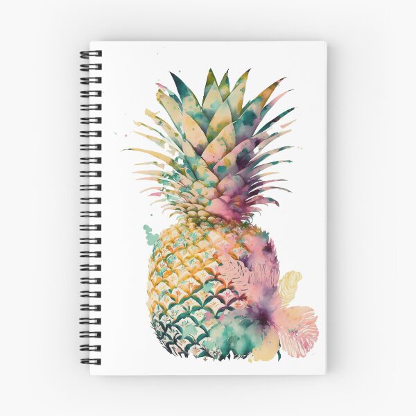 Item preview, Anatomy of a pineapple watercolor 02 designed and sold by printiesart.