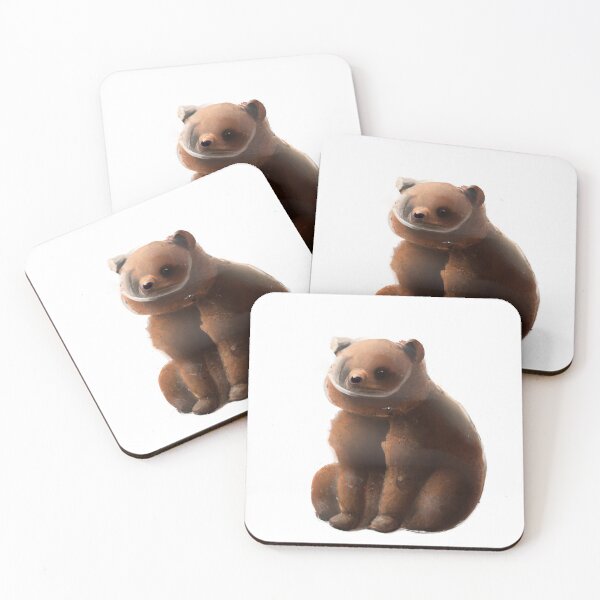 Artikelvorschau, Cute Grizzly Bear Drawing entworfen und verkauft von WeHeartAnimals.