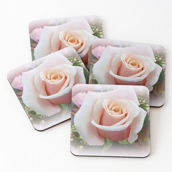 Item preview, PINK ROSE WITH BABY BREATH  designed and sold by Elaine Bawden.