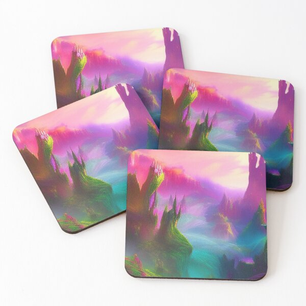 Aperçu de l'œuvre Dreamy And Colorful Nature créée et vendue par VitalDesigner.