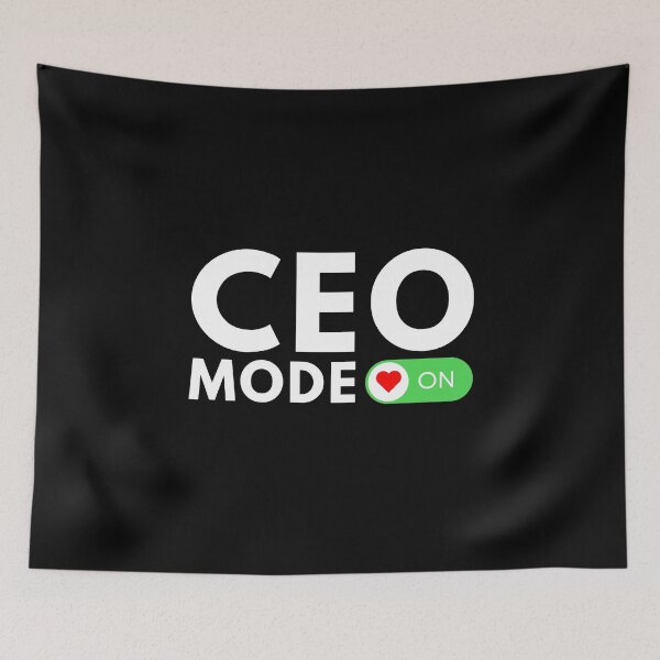 Item preview, Ceo mode on, Entrepreneur mode on designed and sold by Shambusiness.