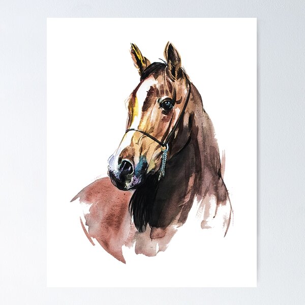 Item preview, Dark Chestnut Horse designed and sold by HichamMissiame.