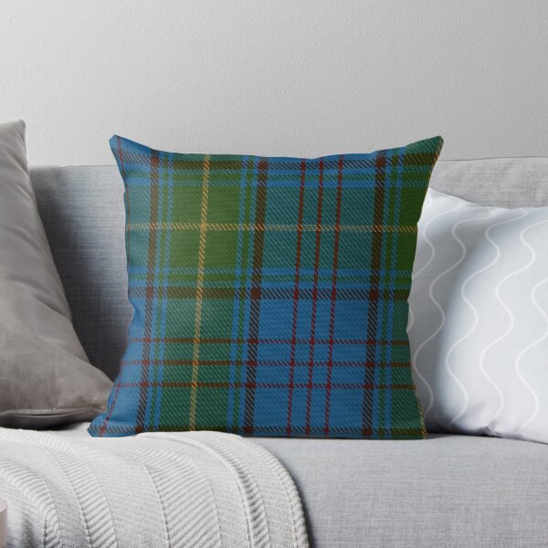 00321 Donegal County Tartan Throw Pillow