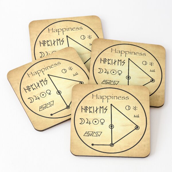 Item preview, Happiness talisman parchment designed and sold by secretmagic.