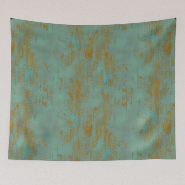 Item preview, Vintage abstract golden print design designed and sold by RSDigitalPrintDesign.