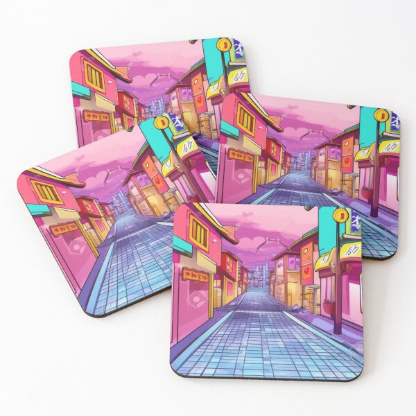 Item preview, Japanese Cartoon Road designed and sold by DesignerKin.