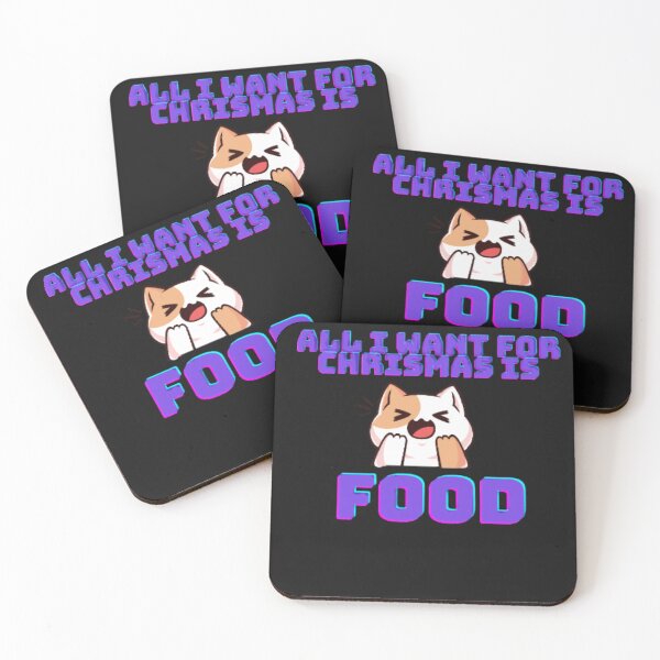 Item preview, Christmas Cat want food (meme),cat art designed and sold by Annelley.