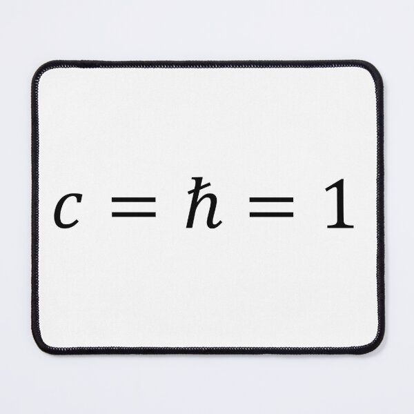 Item preview, Natural Units Of Theoretical Physics designed and sold by ScienceCorner.