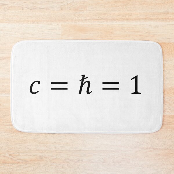 Item preview, Natural Units Of Theoretical Physics designed and sold by ScienceCorner.
