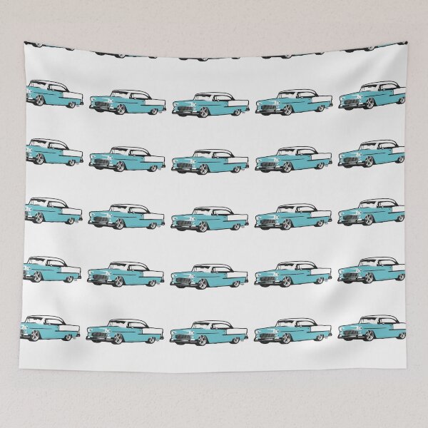 Item preview, Light Blue & White 1955 CBA designed and sold by CoolRide.