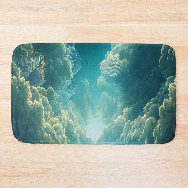 Item preview, Fantasy sea and dark ocean misty clouds designed and sold by aventi24.