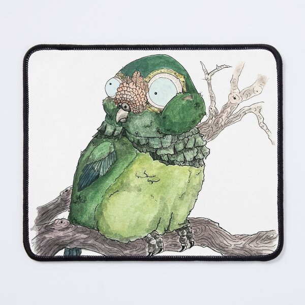 Item preview, Moody Creepy Halfmoon Conure designed and sold by Goober Art.