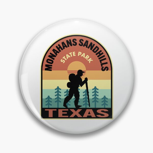Item preview, Monahans Sandhills State Park Texas Retro Hiking designed and sold by HalpinDesign.
