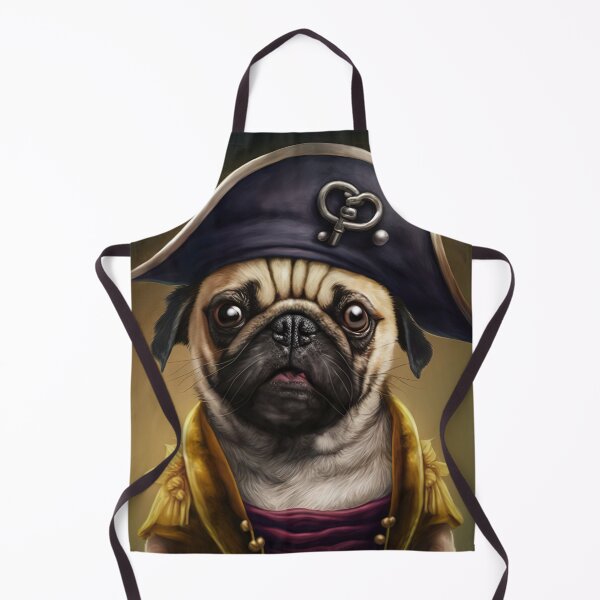 Item preview, Pirate Pug designed and sold by guiofsaints.