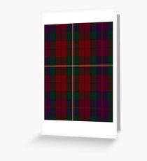 00309 Clare County Tartan Greeting Card