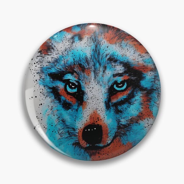Artikelvorschau, Painted Wolf entworfen und verkauft von DrawItOnce.