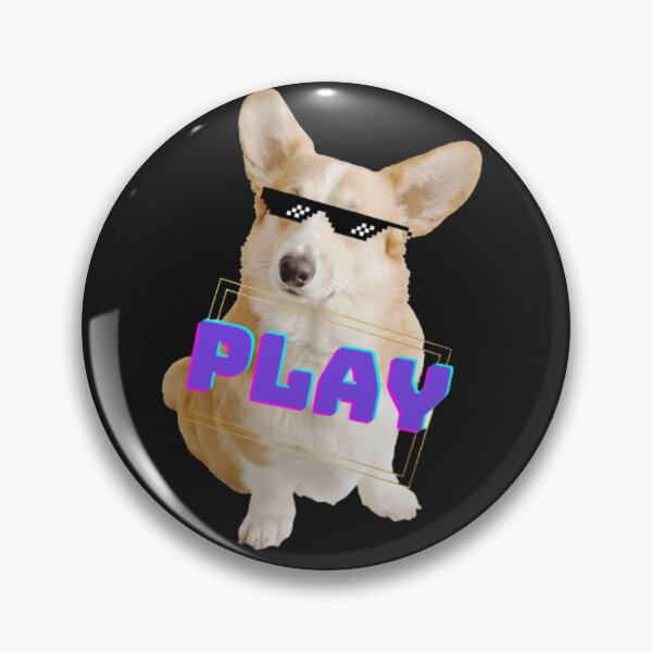 Item preview, Corgi dog thug life, funny corgi t-shirt designed and sold by Annelley.
