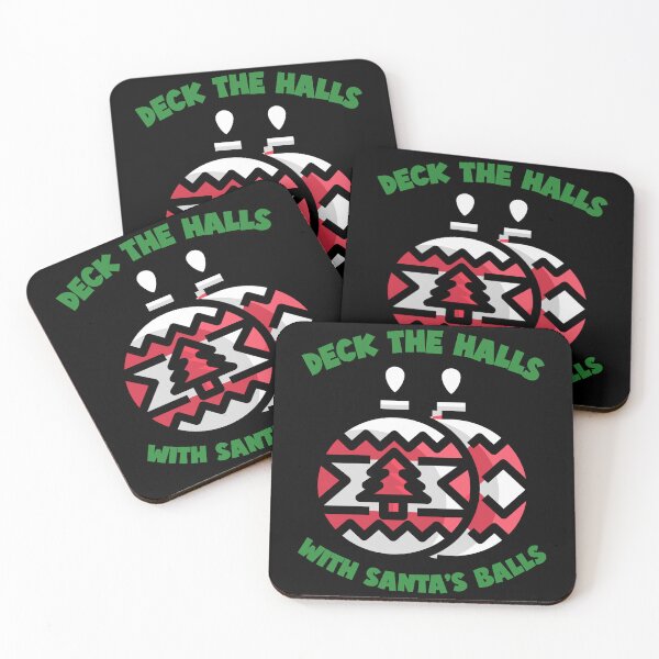 Item preview,  Deck The Halls With Santa's Balls designed and sold by Studioapartment.