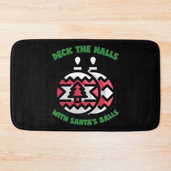 Item preview,  Deck The Halls With Santa's Balls designed and sold by Studioapartment.