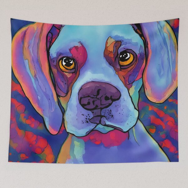 Item preview, Painted Dog designed and sold by DrawItOnce.