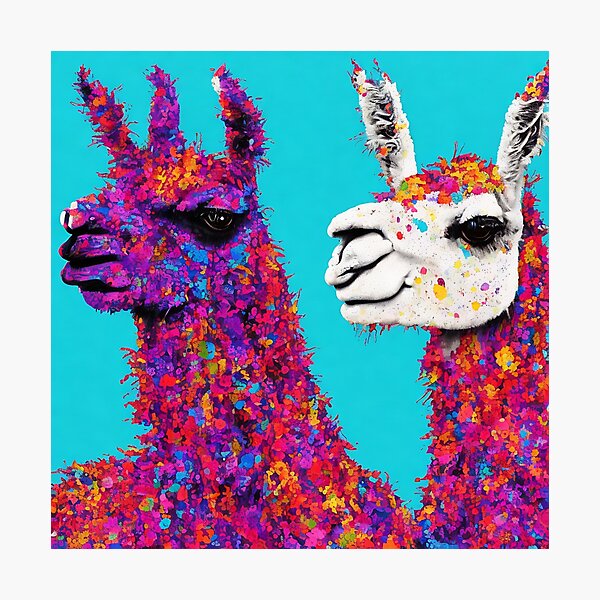 Item preview, Painted Llama designed and sold by DrawItOnce.