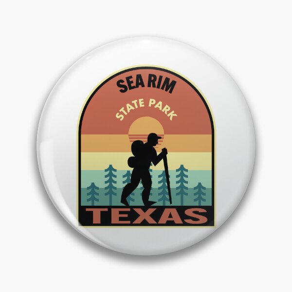 Item preview, Sea Rim State Park Texas Retro Hiking designed and sold by HalpinDesign.