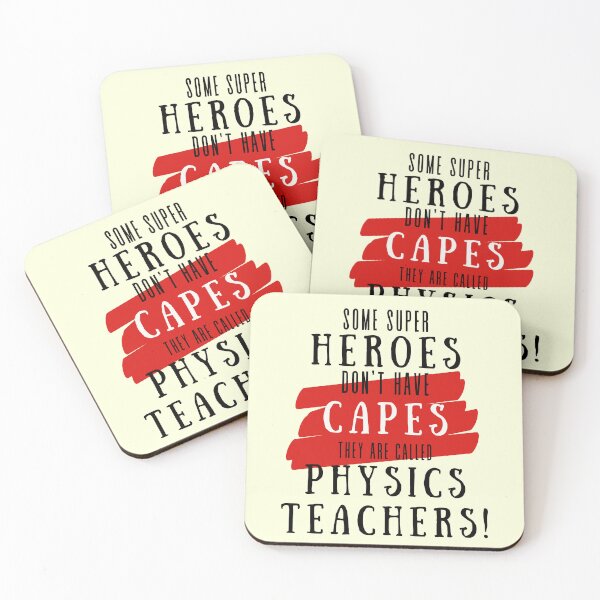Item preview, Superhero Physics Teacher Appreciation designed and sold by superteachers.