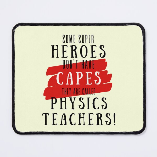 Item preview, Superhero Physics Teacher Appreciation designed and sold by superteachers.
