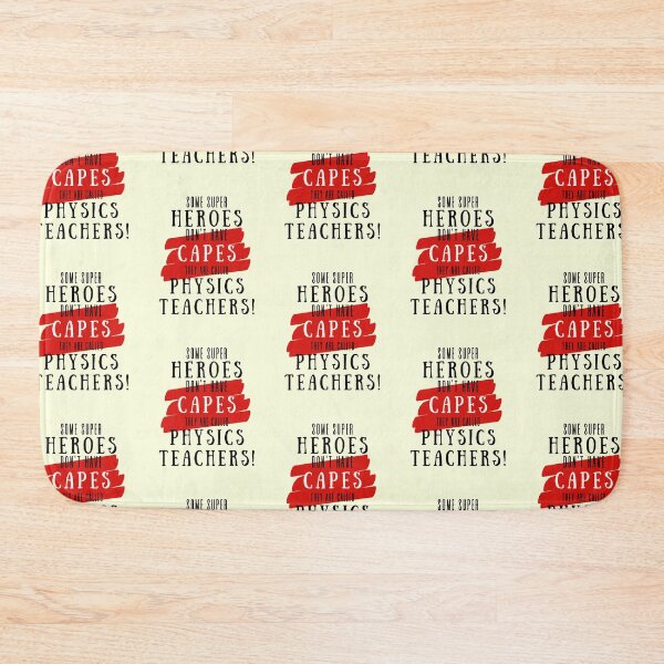 Item preview, Superhero Physics Teacher Appreciation designed and sold by superteachers.